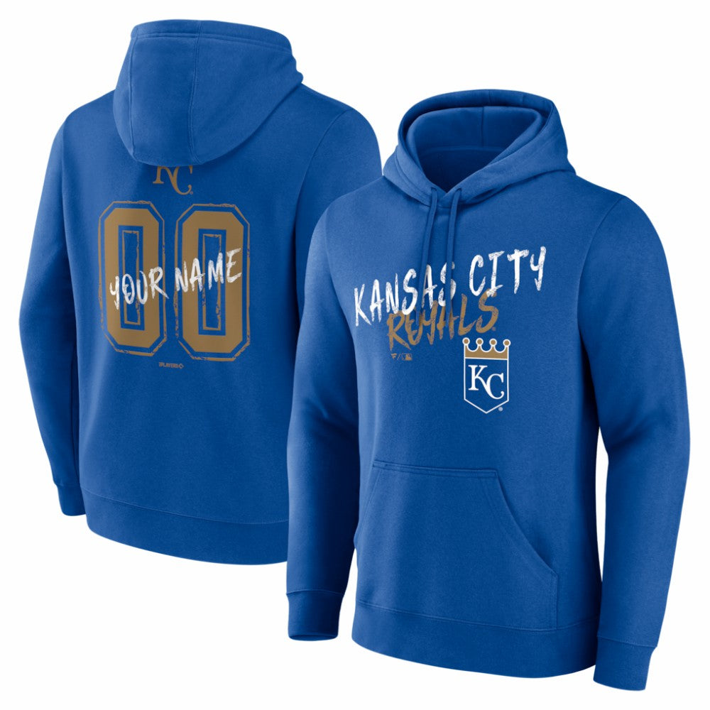 Kansas City Royals  Hustle Personalized Name & Number Hoodie Online