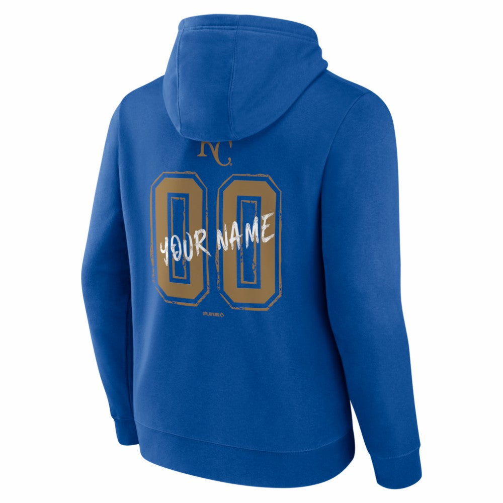 Kansas City Royals  Hustle Personalized Name & Number Hoodie Online