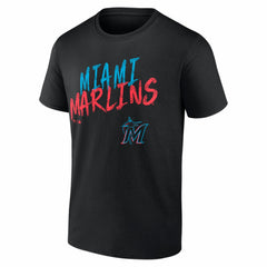 Miami Marlins  Hustle Personalized Name & Number T-Shirt Lifestyle