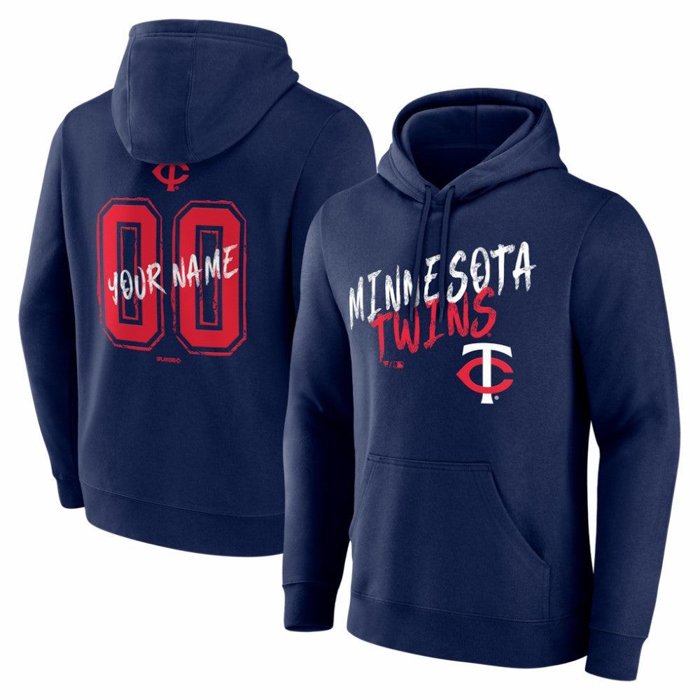 Minnesota Twins  Hustle Personalized Name & Number Hoodie Online