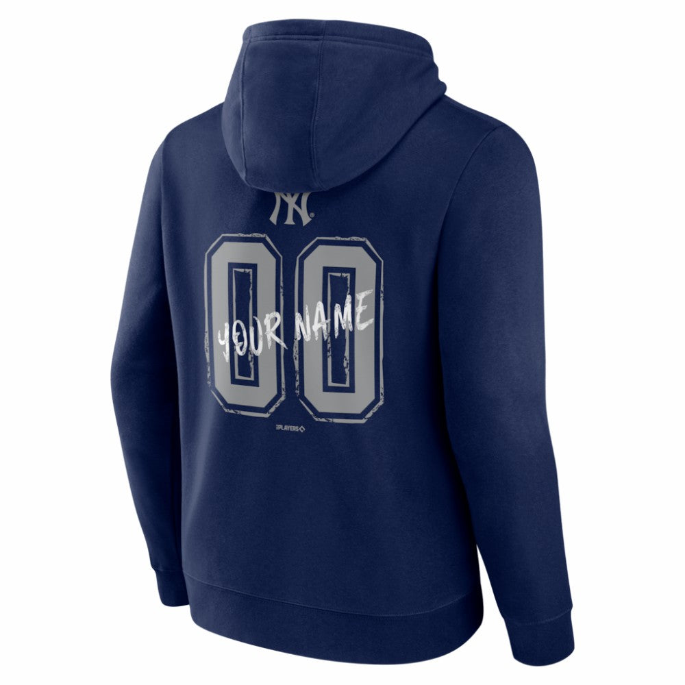 New York Yankees  Hustle Personalized Name & Number Hoodie Online
