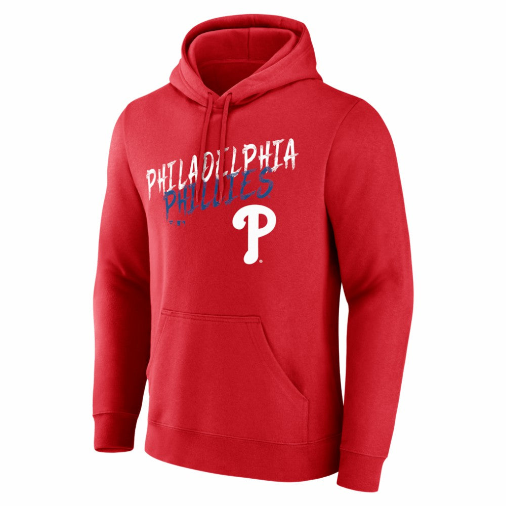 Philadelphia Phillies  Hustle Personalized Name & Number Hoodie Lifestyle