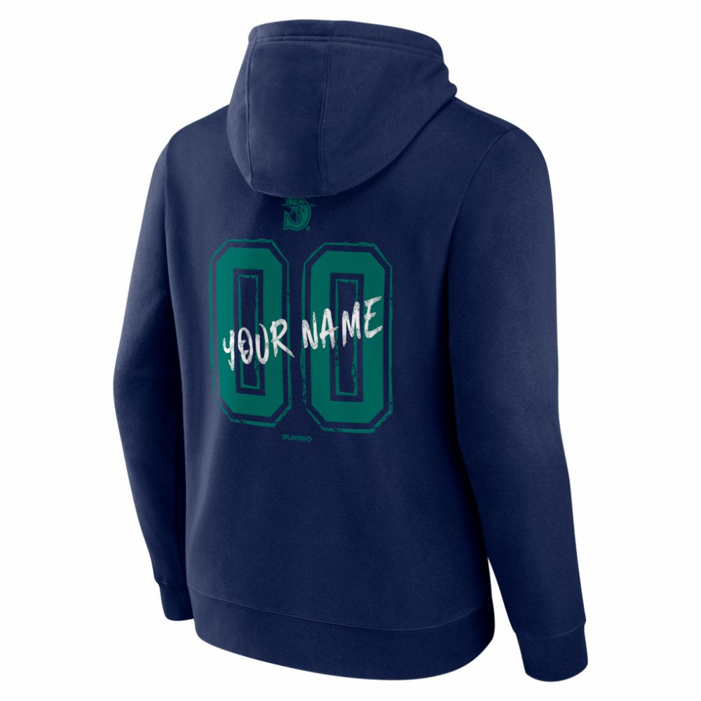 Seattle Mariners  Hustle Personalized Name & Number Hoodie for sale
