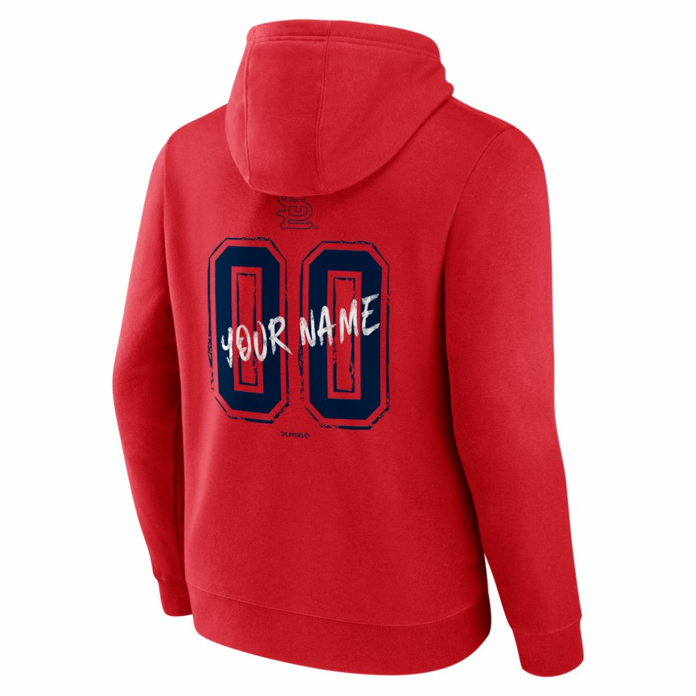 St. Louis Cardinals  Hustle Personalized Name & Number Hoodie Clearance