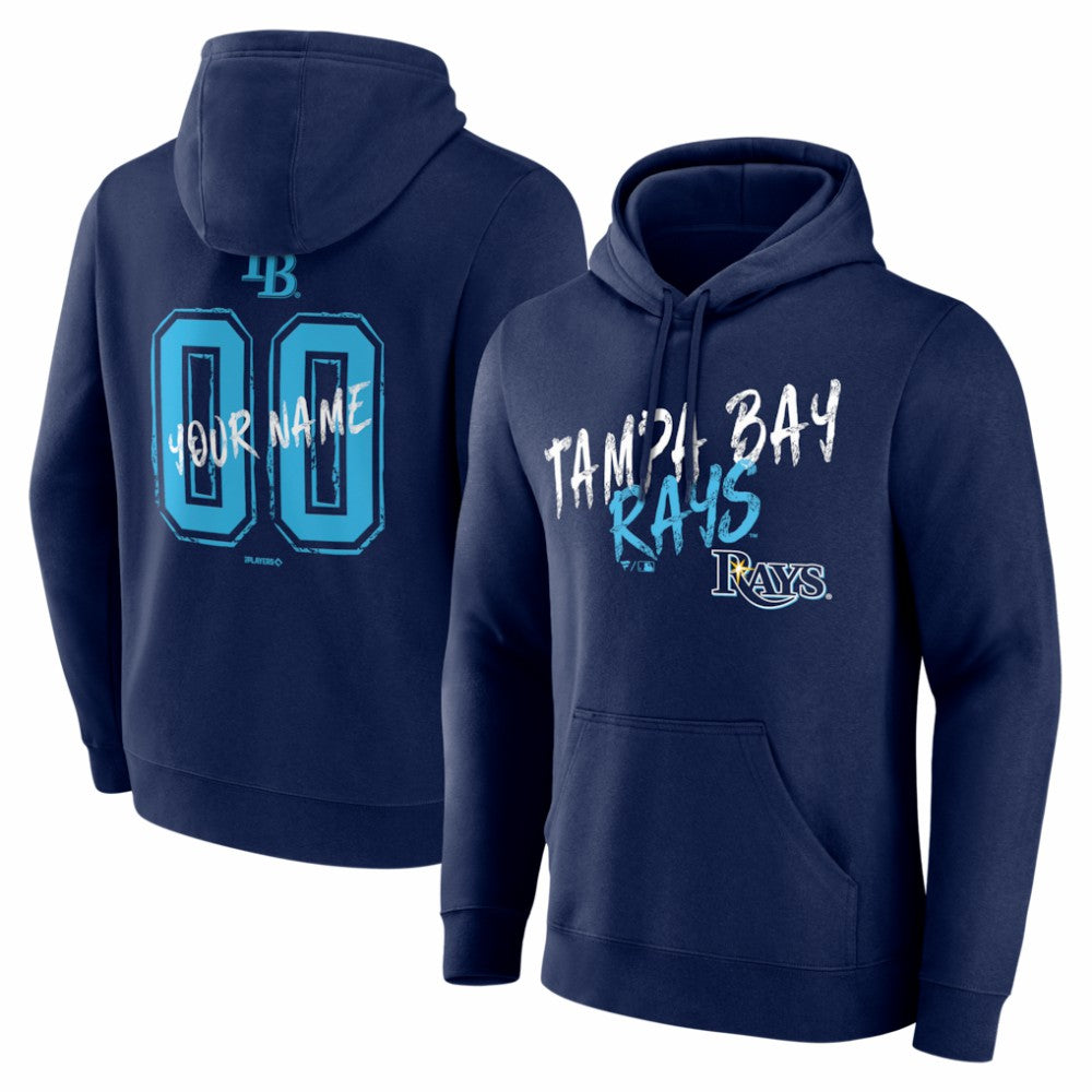 Tampa Bay Rays  Hustle Personalized Name & Number Hoodie for sale