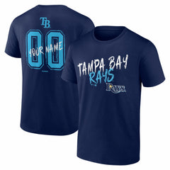 Tampa Bay Rays  Hustle Personalized Name & Number T-Shirt Near Me