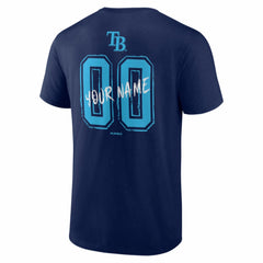 Tampa Bay Rays  Hustle Personalized Name & Number T-Shirt Near Me