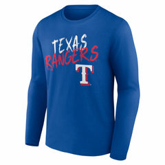 Texas Rangers  Hustle Personalized Name & Number Long Sleeve T-Shirt Sale
