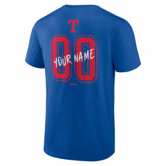 Texas Rangers  Hustle Personalized Name & Number T-Shirt Online