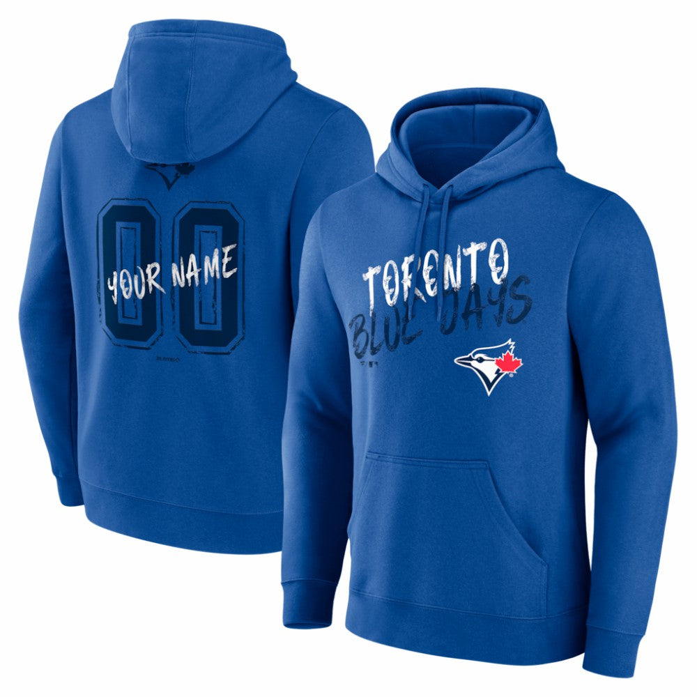 Toronto Blue Jays  Hustle Personalized Name & Number Hoodie Near Me