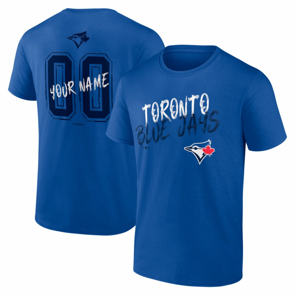 Toronto Blue Jays  Hustle Personalized Name & Number T-Shirt discount