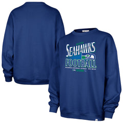 Seattle Seahawks '47 Women's Regional Oversized Sweatshirt College Navy - 47 brand