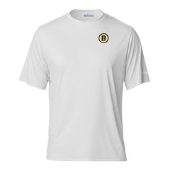 Boston Bruins Columbia PFG Terminal Tackle Omni-Shade T-Shirt White