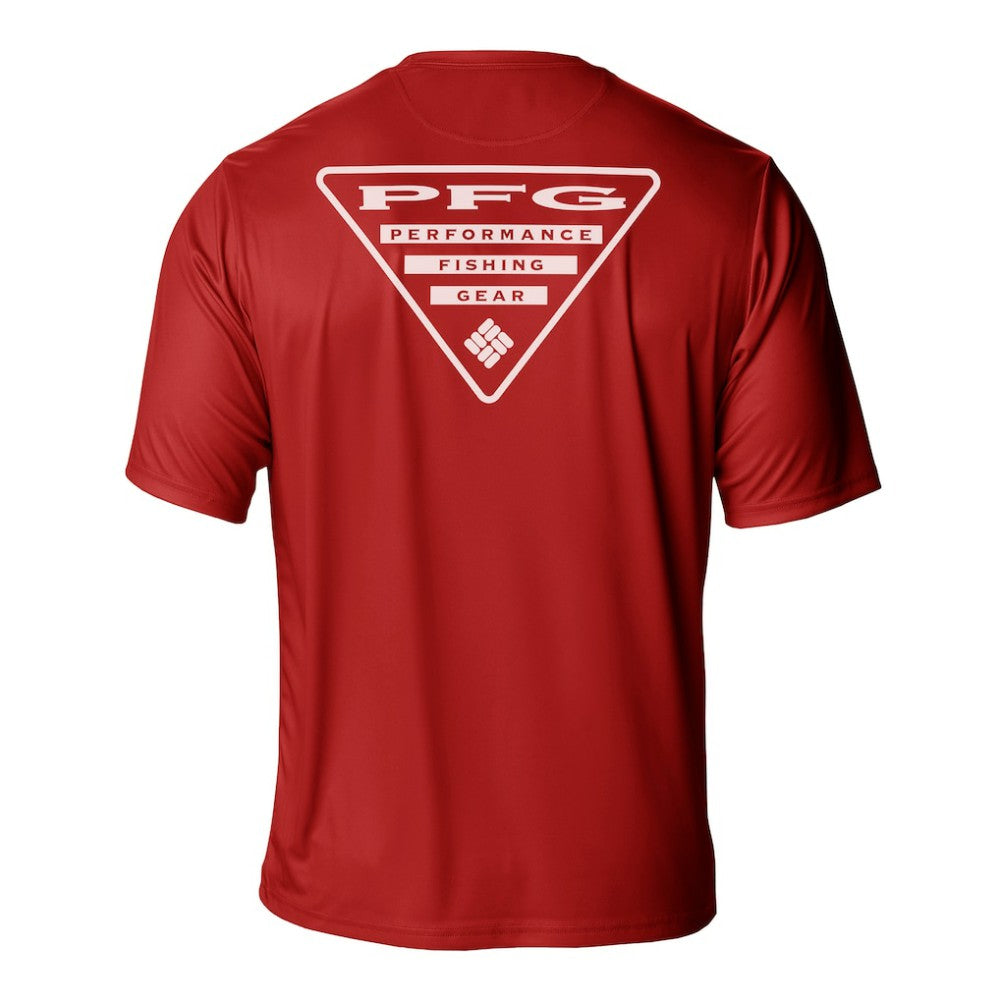 Detroit Red Wings - Columbia PFG Terminal Tackle Omni-Shade T-Shirt Red