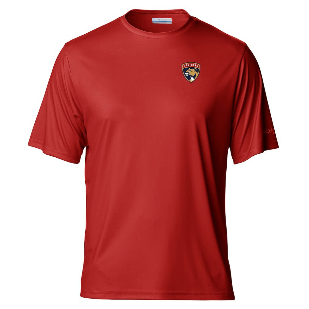 Florida Panthers - Columbia PFG Terminal Tackle Omni-Shade T-Shirt Red