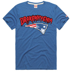 Drake Maye New England Patriots Homage Unisex Drakemayenia Tri-Blend T-Shirt Royal - NFL