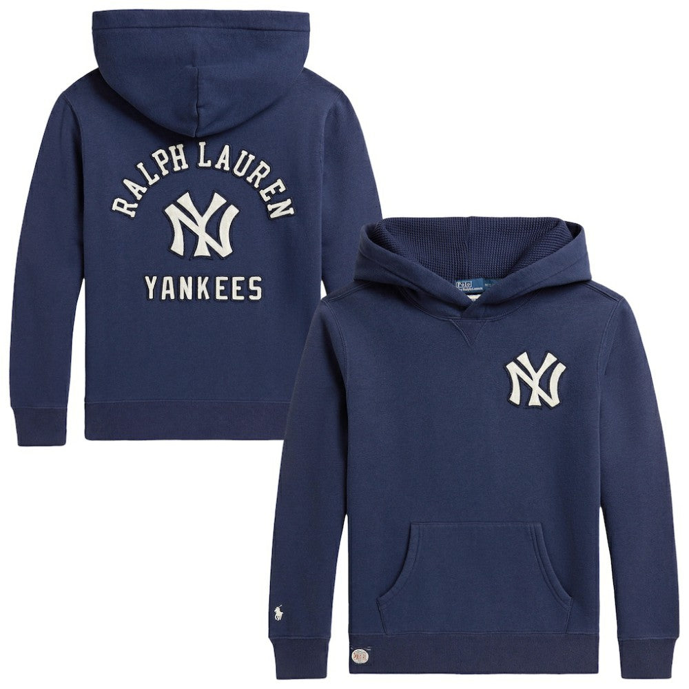 Yankees Polo Ralph Lauren Youth Fleece Hoodie Near Me