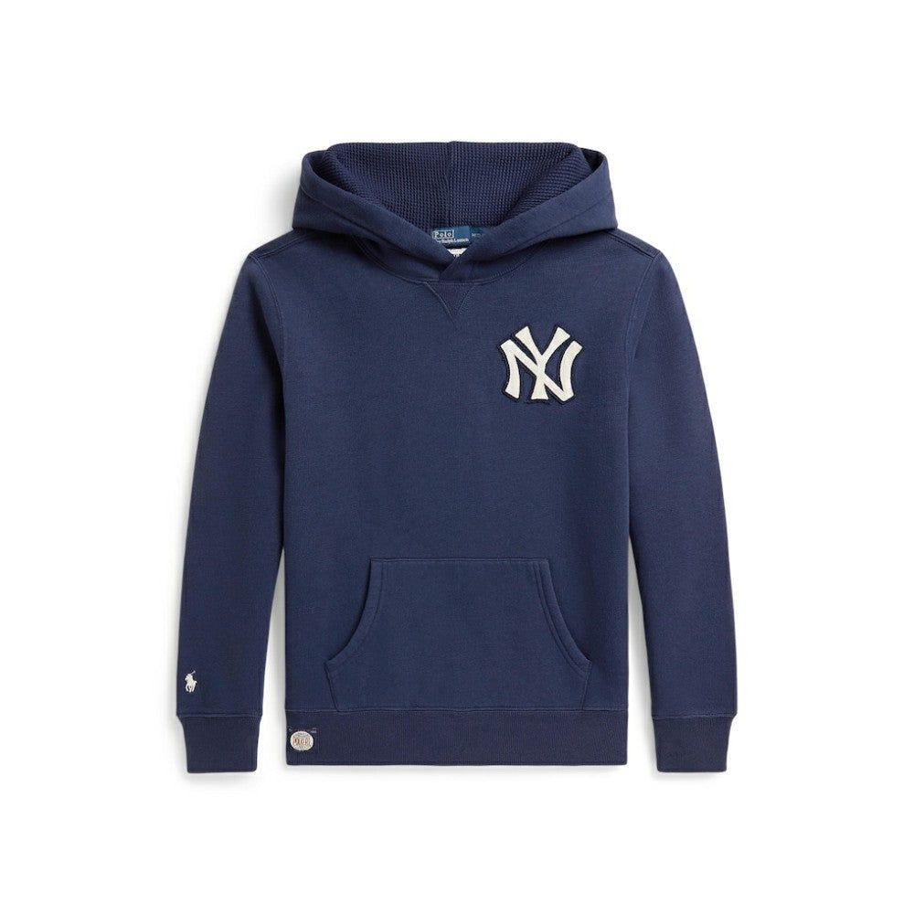 Yankees Polo Ralph Lauren Youth Fleece Hoodie Near Me