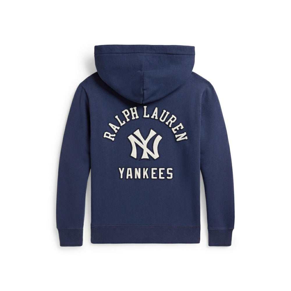 Yankees Polo Ralph Lauren Youth Fleece Hoodie Near Me