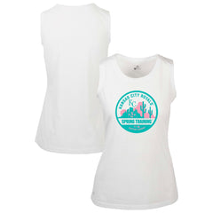 Kansas City Royals Levelwear Women's Macy Spring Training Badge Bold Tank Top On Sale