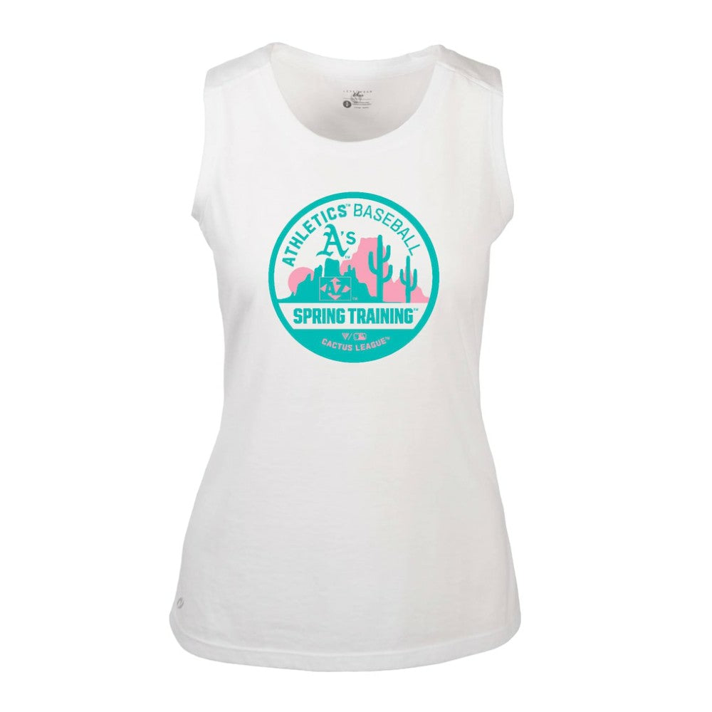 Athletics Levelwear Women's Macy Spring Training Badge Bold Tank Top Sale