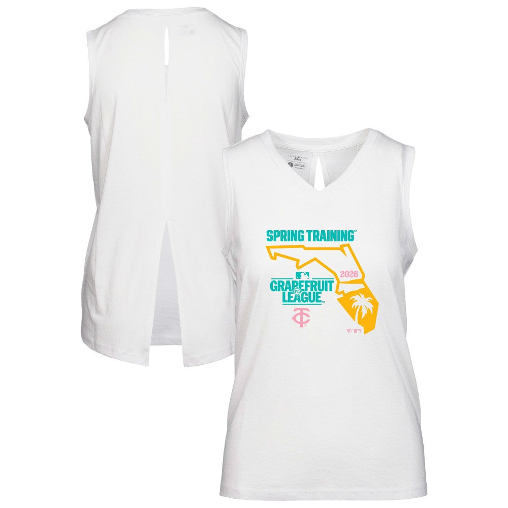 Minnesota Twins Levelwear Women's 2026 Spring Training Paisley Ball Bold Tank Clearance