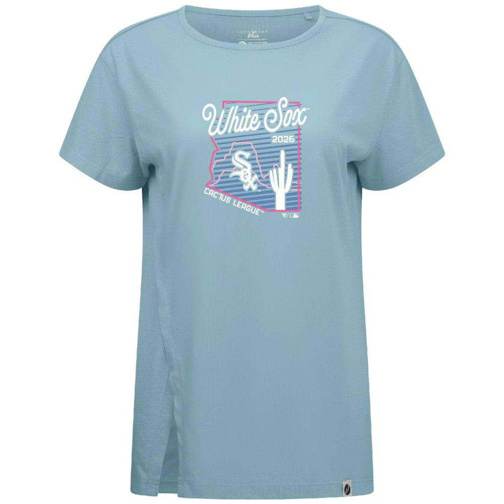 Chicago White Sox Levelwear Women's Influx Spring Training Sunrise Bold T-Shirt Sale