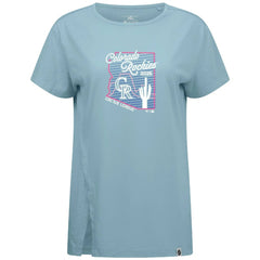 Colorado Rockies Levelwear Women's Influx Spring Training Sunrise Bold T-Shirt Sale