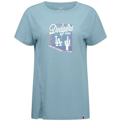 Los Angeles Dodgers Levelwear Women's Influx Spring Training Sunrise Bold T-Shirt for sale