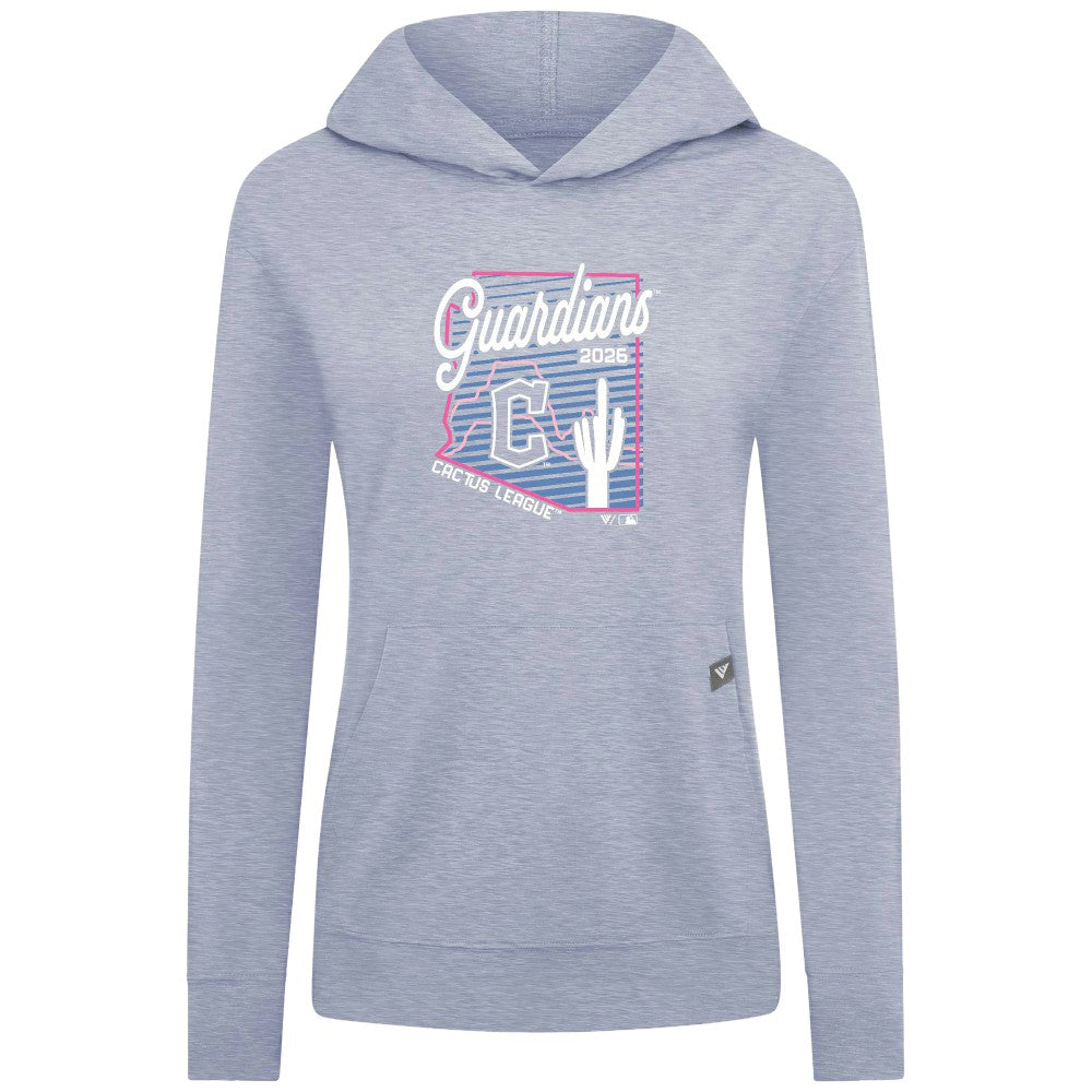 Cleveland Guardians Levelwear Women's Relay Spring Training Sunrise Bold Hoodie discount