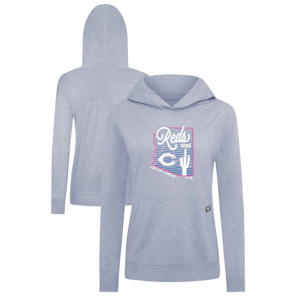 Cincinnati Reds Levelwear Women's Relay Spring Training Sunrise Bold Hoodie Sale