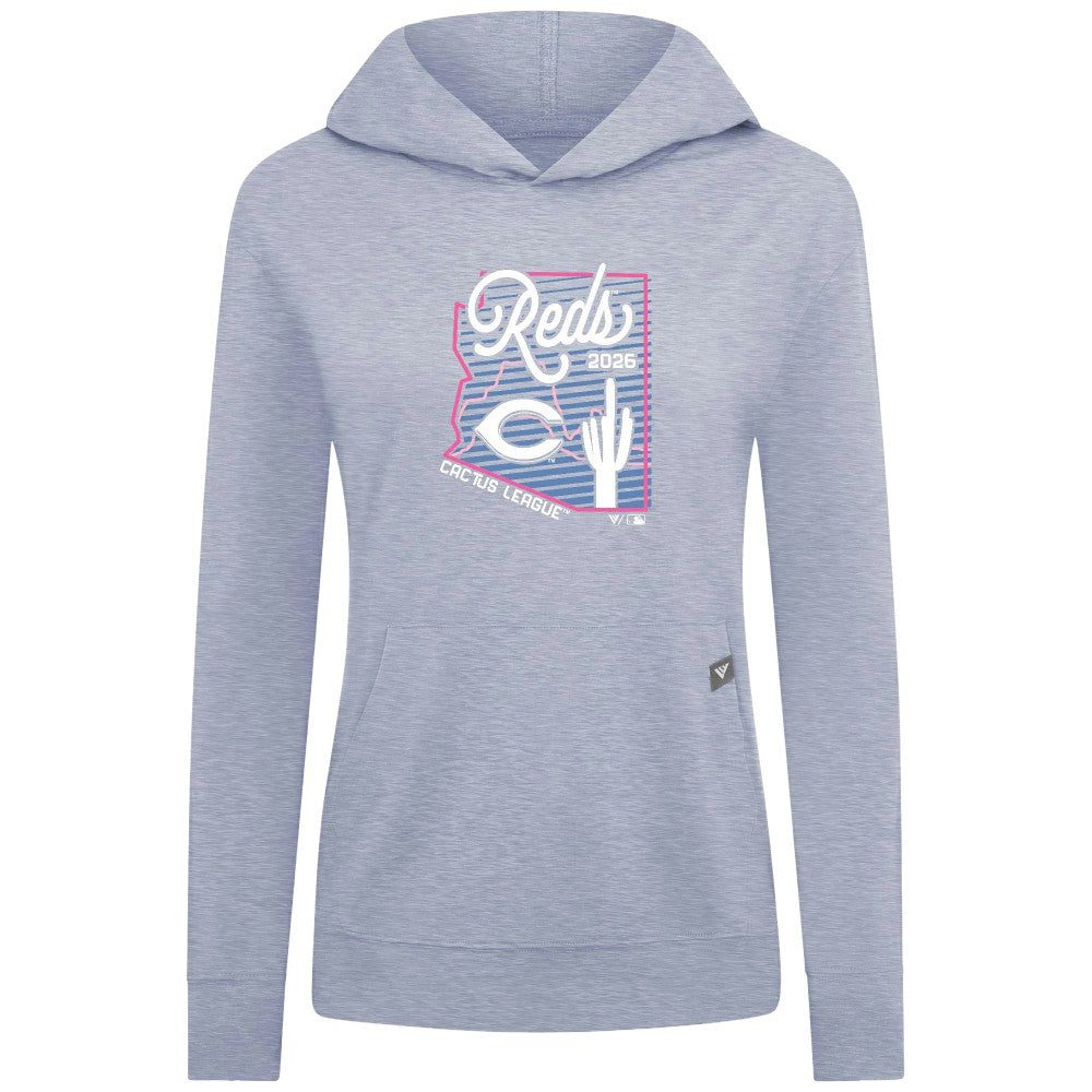 Cincinnati Reds Levelwear Women's Relay Spring Training Sunrise Bold Hoodie Sale