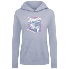 Milwaukee Brewers Levelwear Women's Relay Spring Training Sunrise Bold Hoodie Lifestyle