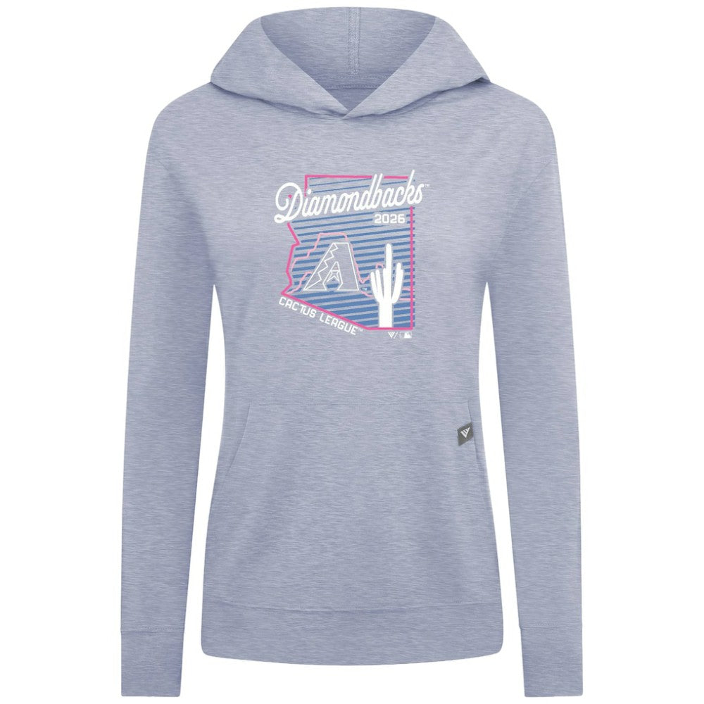 Arizona Diamondbacks Levelwear Women's Relay Spring Training Sunrise Bold Hoodie On Sale