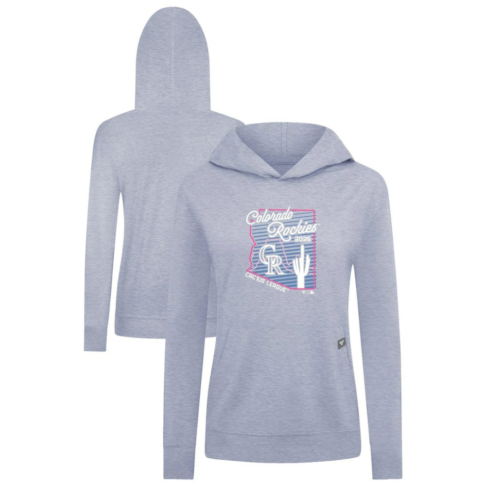 Colorado Rockies Levelwear Women's Relay Spring Training Sunrise Bold Hoodie Lifestyle