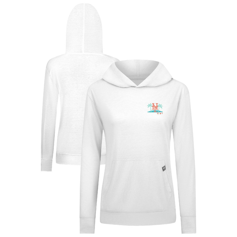 New York Mets Levelwear Women's Relay Spring Break Panoramic Bold Hoodie On Sale