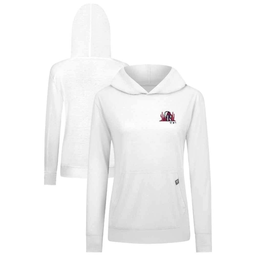 Colorado Rockies Levelwear Women's Relay Spring Break Panoramic Bold Hoodie Clearance