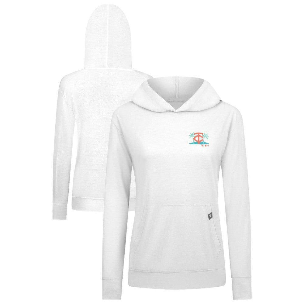 Minnesota Twins Levelwear Women's Relay Spring Break Panoramic Bold Hoodie Near Me
