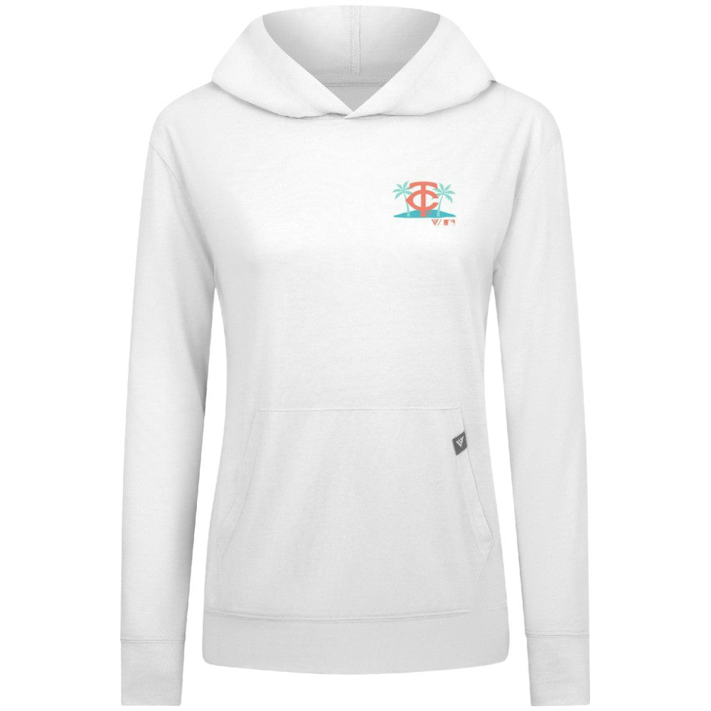 Minnesota Twins Levelwear Women's Relay Spring Break Panoramic Bold Hoodie Near Me
