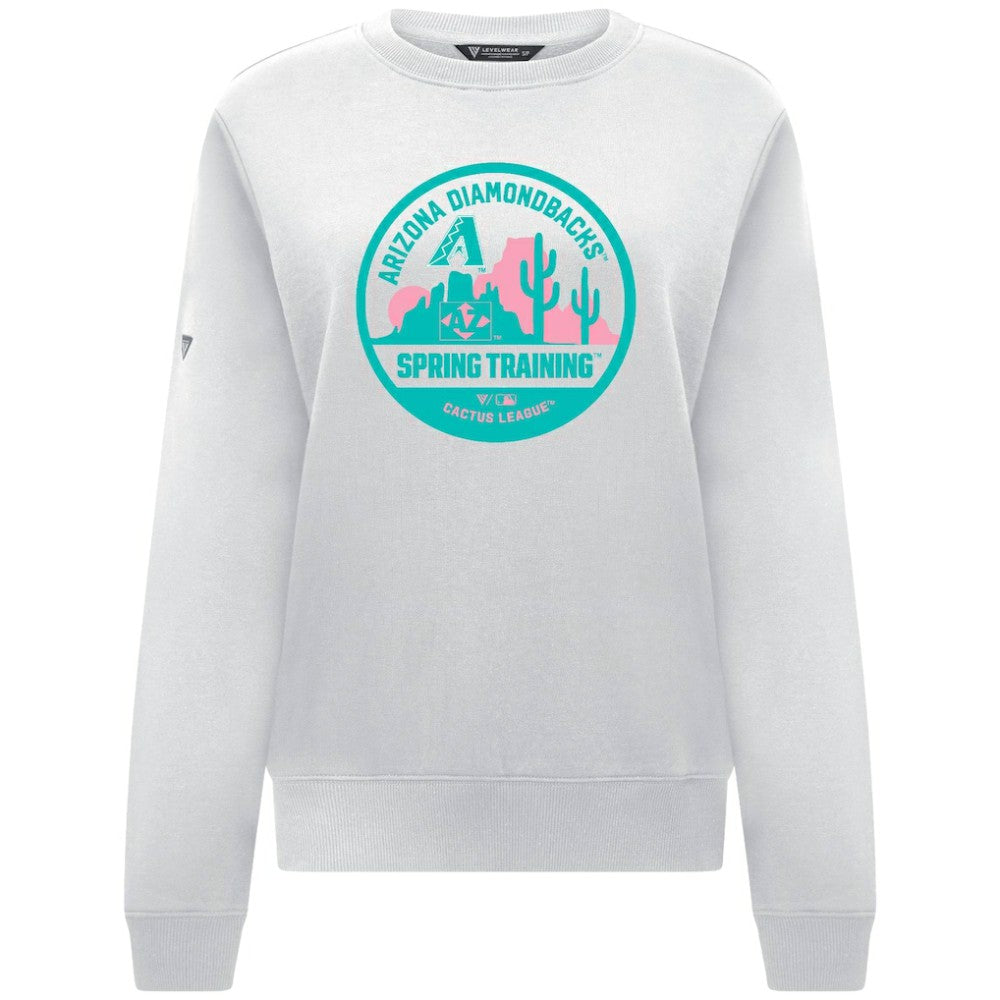 Arizona Diamondbacks Levelwear Women's Yvette Spring Training Badge Bold Sweatshirt discount