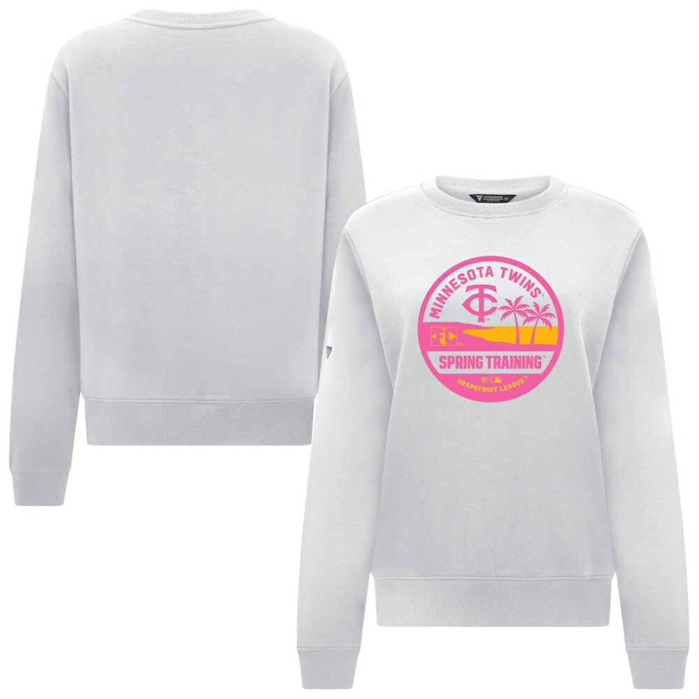 Minnesota Twins Levelwear Women's Yvette Spring Training Badge Bold Sweatshirt Online