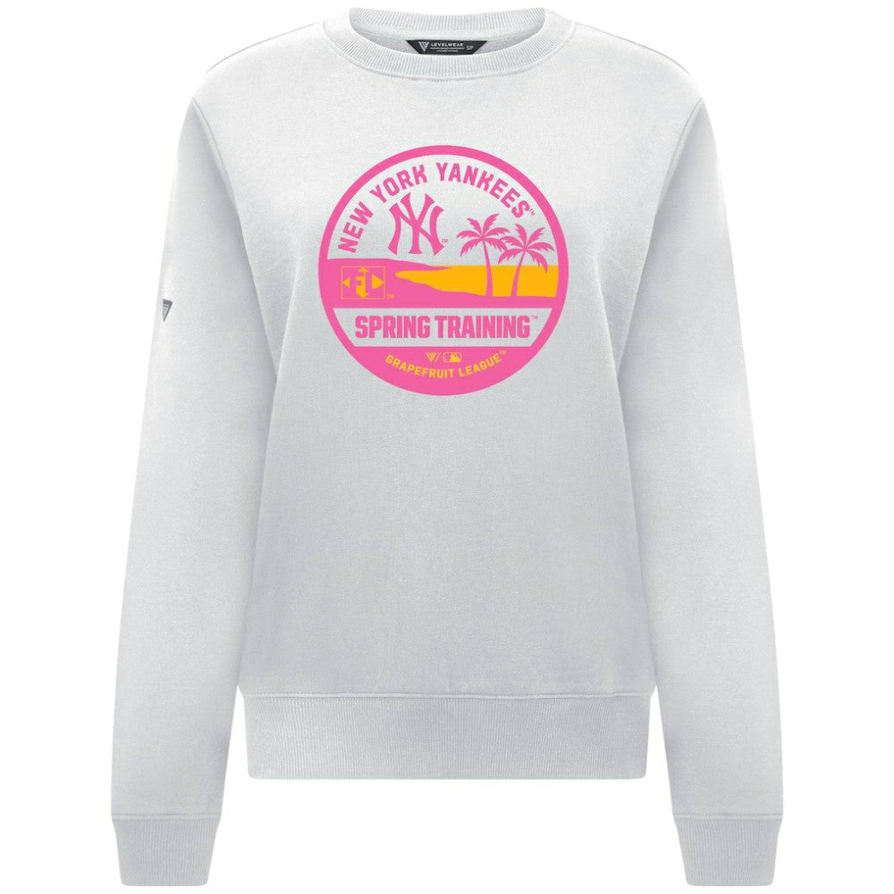 New York Yankees Levelwear Women's Yvette Spring Training Badge Bold Sweatshirt for sale