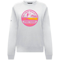 Baltimore Orioles Levelwear Women's Yvette Spring Training Badge Bold Sweatshirt On Sale