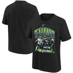 Seattle Seahawks Youth 12 As One T-Shirt Black - Nike
