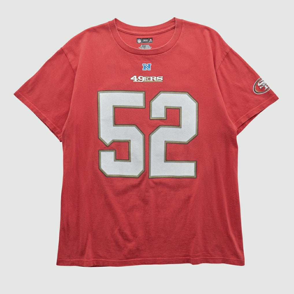 San Francisco 49ers NFL 2010s T-shirt Red Vintage - Fanatics