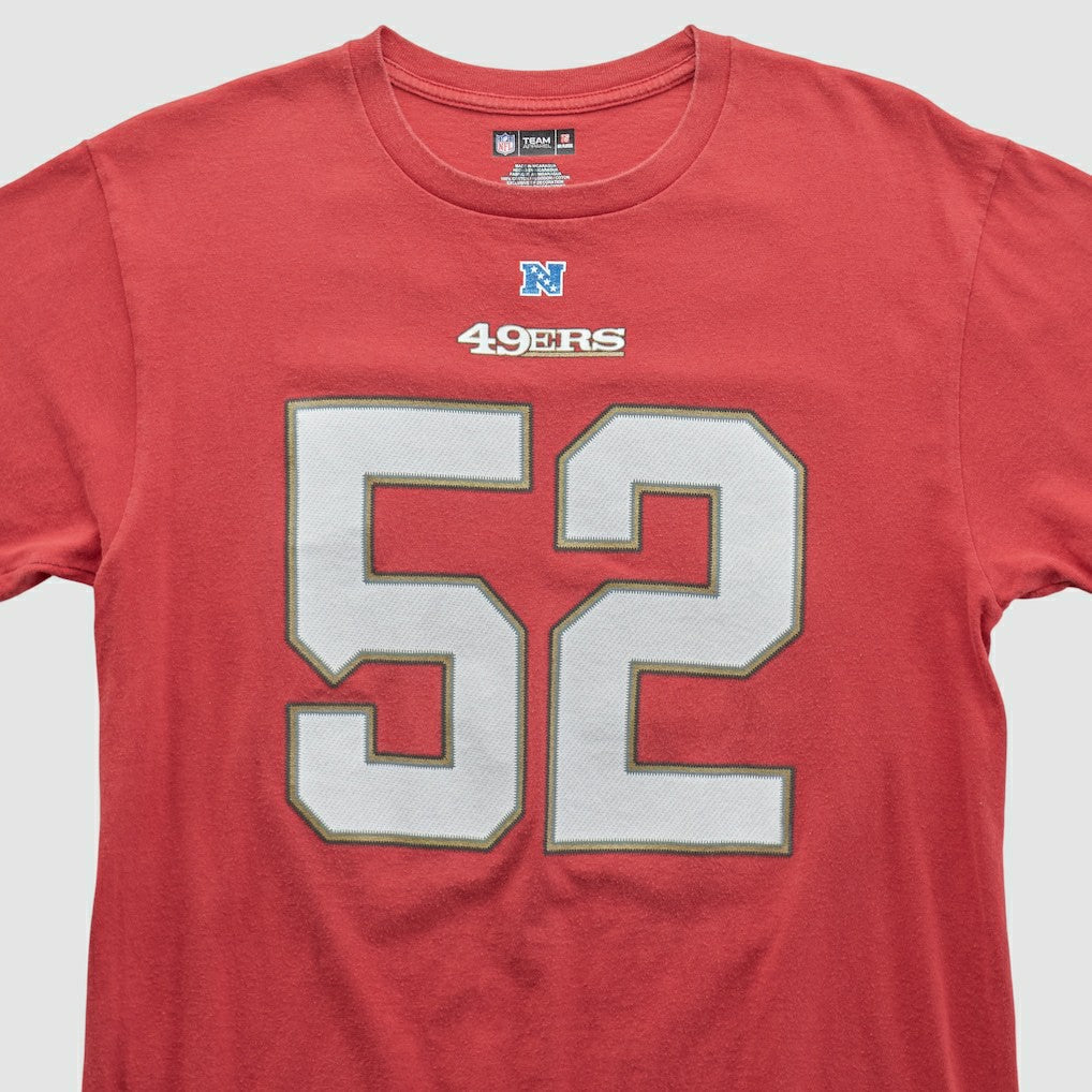 San Francisco 49ers NFL 2010s T-shirt Red Vintage - Fanatics