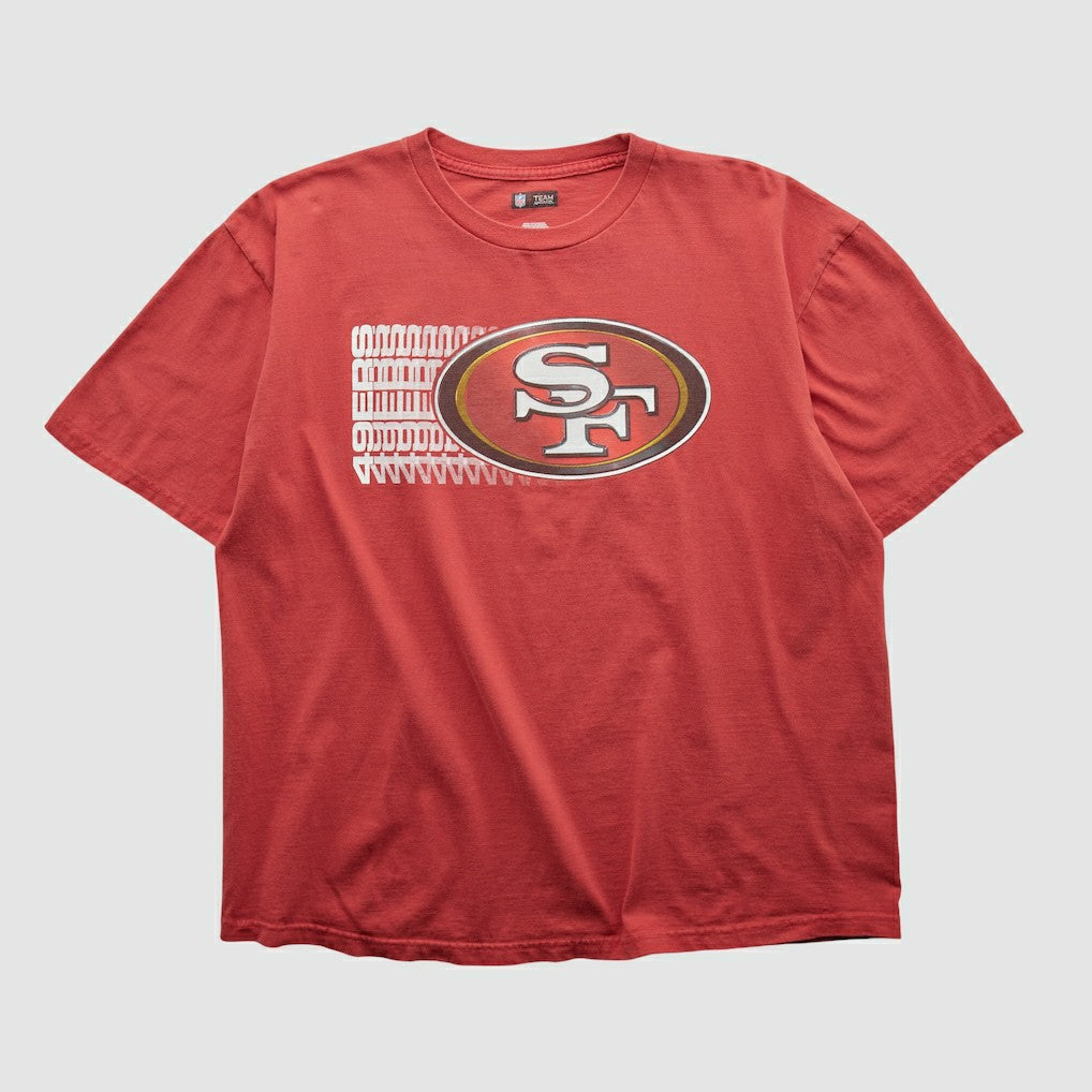 San Francisco 49ers NFL 2010s T-shirt Red Vintage - Fanatics