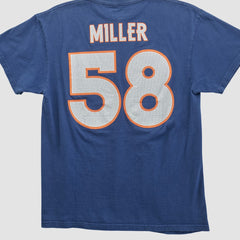 Denver Broncos NFL 2010s T-shirt Navy Vintage - Fanatics