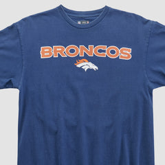 Denver Broncos NFL 2010s T-shirt Navy Vintage - Fanatics
