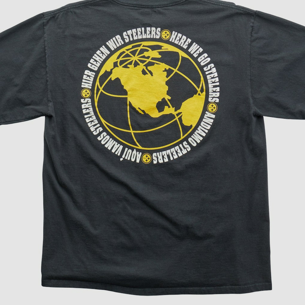Pittsburgh Steelers NFL 2010s T-shirt Black Vintage - Fanatics